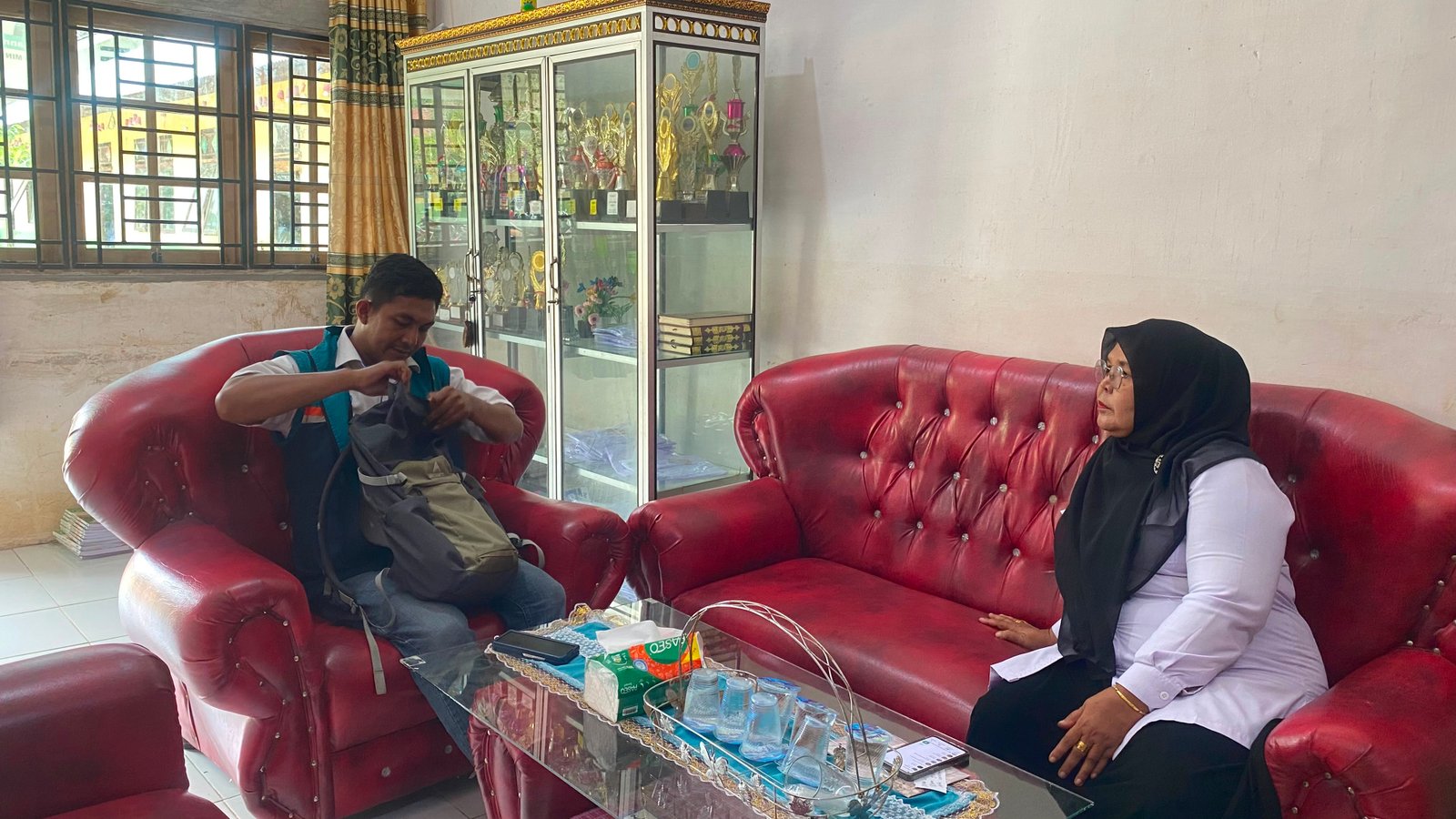 MIN 3 Aceh Timur Laksanakan Koordinasi Perizinan Pembongkaran Gedung Bersama PT. WIKA dan Serah Terima Aset Tetap Renovasi